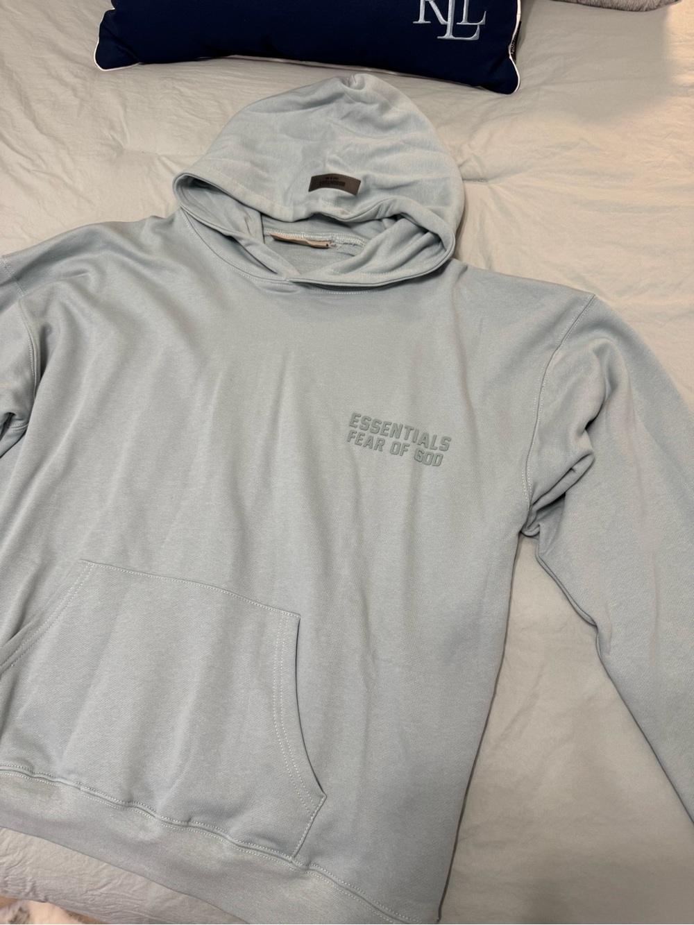 Essentials Fear of God Hoodie in Pale Blue
